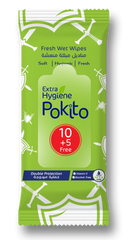 Anti-bacterial Wipes Double Protection