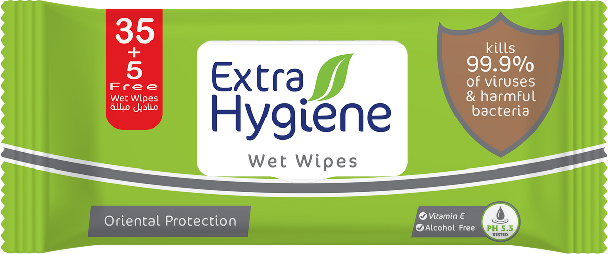 Anti-bacterial Wipes Oriental Protection 40 wipes