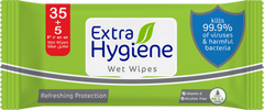 Anti-bacterial Wipes Refreshing Protection 40 wipes