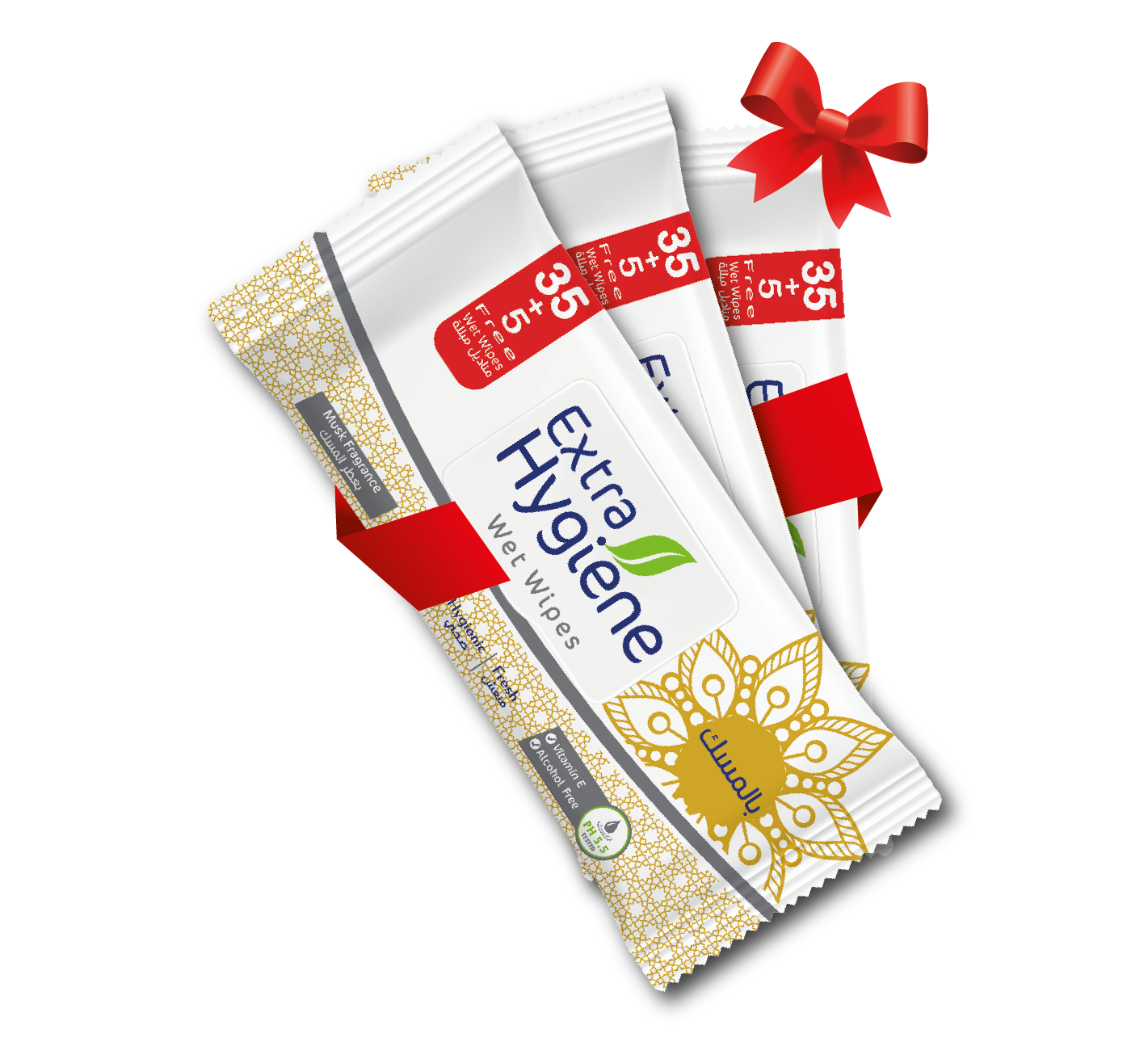 Fresh Wipes Oriental Musk 40 wipes 3P