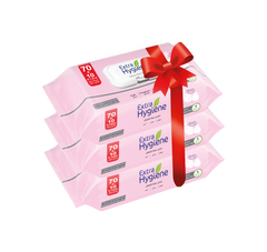 Baby Wipes Fragrance Free Bundles 80 wipes 3P