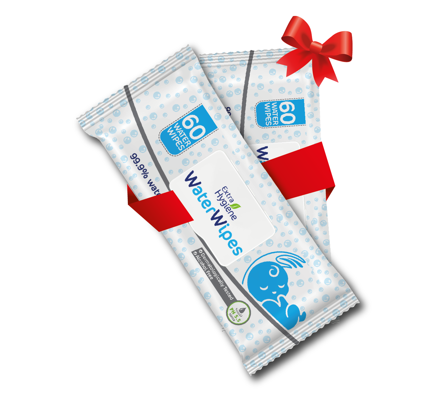 Baby Wipes Water Wipes 60 Wipes 2P Bundles