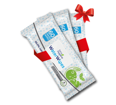 Baby Water Wipes Kiwi Extract 60 Wipes 3P Bundles