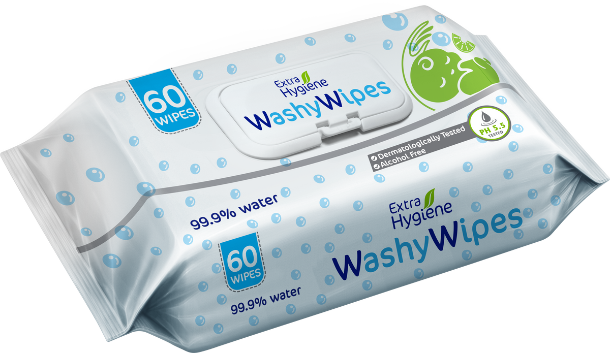 Baby Water Wipes Kiwi Extract 60 Wipes